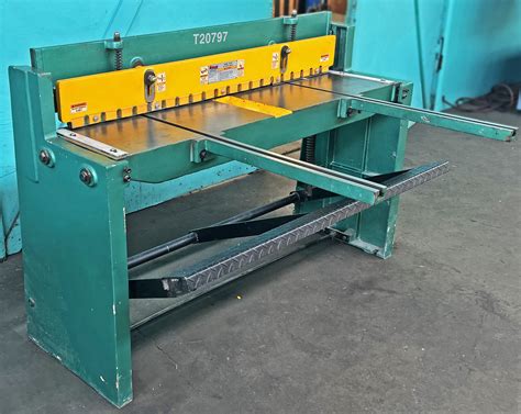 used sheet metal foot shear|52 inch sheet metal shear.